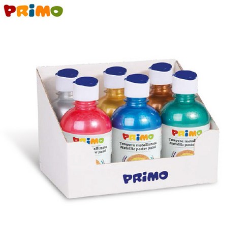 프리모 템페라물감 300ml 6색 물감세트 1개