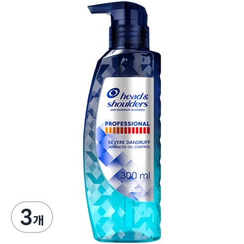 헤드앤숄더 프로페셔널 오일 컨트롤 샴푸, 300ml, 1개