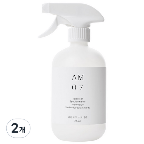 몬트 피톤치드 살균 탈취제, 2개, 500ml