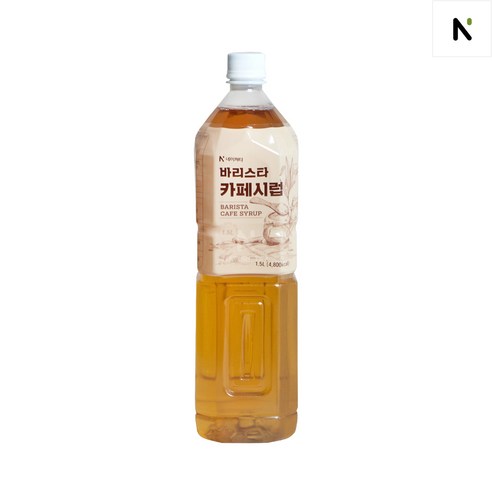 네이쳐티 바리스타 카페시럽 1.5L 2개세트, 2개