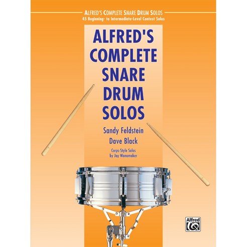 Alfred's Complete Snare Drum Solos 알프레드 컴플리트 스네어 드럼 솔로