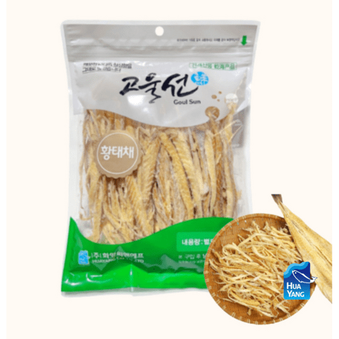[ 고울선 ]황태채 자연건조 가정용 대용량 업소용, 1개, 황태채 500g