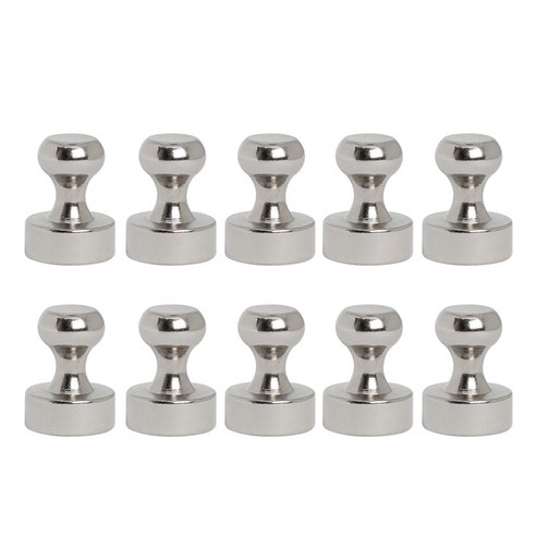 코지파파 초강력 고리 자석 후크 체스형 12mm, 실버, 40개