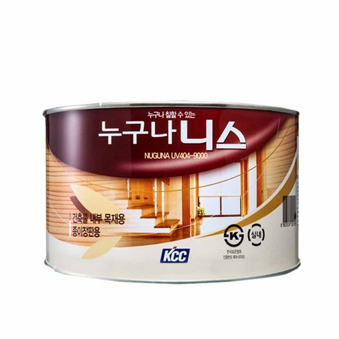 KCC페인트 누구나니스 유광투명, 1개