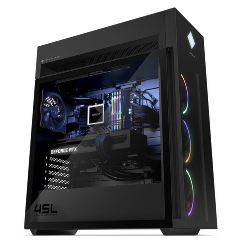 HP 2023 오멘 데스크탑 45L 코어i7 인텔 14세대 지포스 RTX 4090, 블랙, 32GB, 1TB, Free DOS, GT22-2001KL