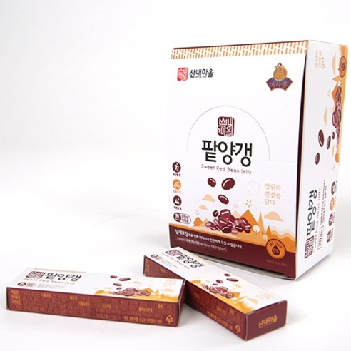 산내마을 팥양갱 40g 20개, 1개
