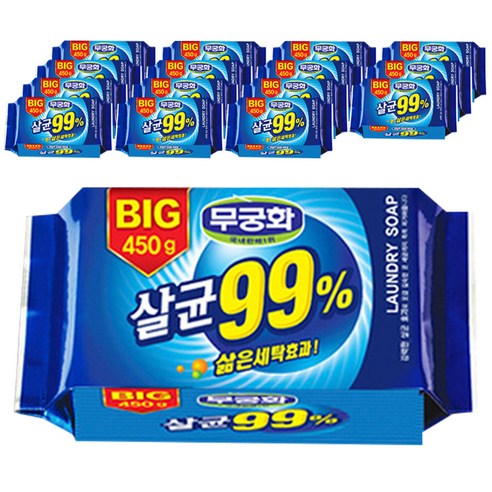 무궁화 살균 세탁비누, 230g, 4개