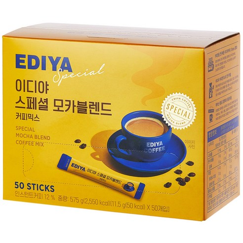 이디야 스페셜 모카블렌드 커피믹스, 11.5g, 50개입, 2개