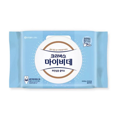마이비데 카카오 화장실용 물티슈 캡형, 40개입, 18개
