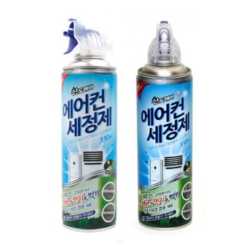 에어컨세정제 에어컨 필터청소 냄새제거 필터, 1개, 330ml