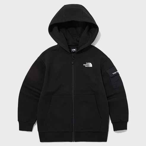 [매장정품] 노스페이스 THE NORTH FACE 키즈 에센셜 집업 NJ5JQ03T_BLK