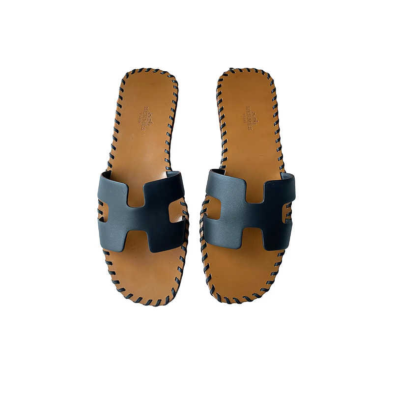 H slippers women’s summer flat shoes French style sandals