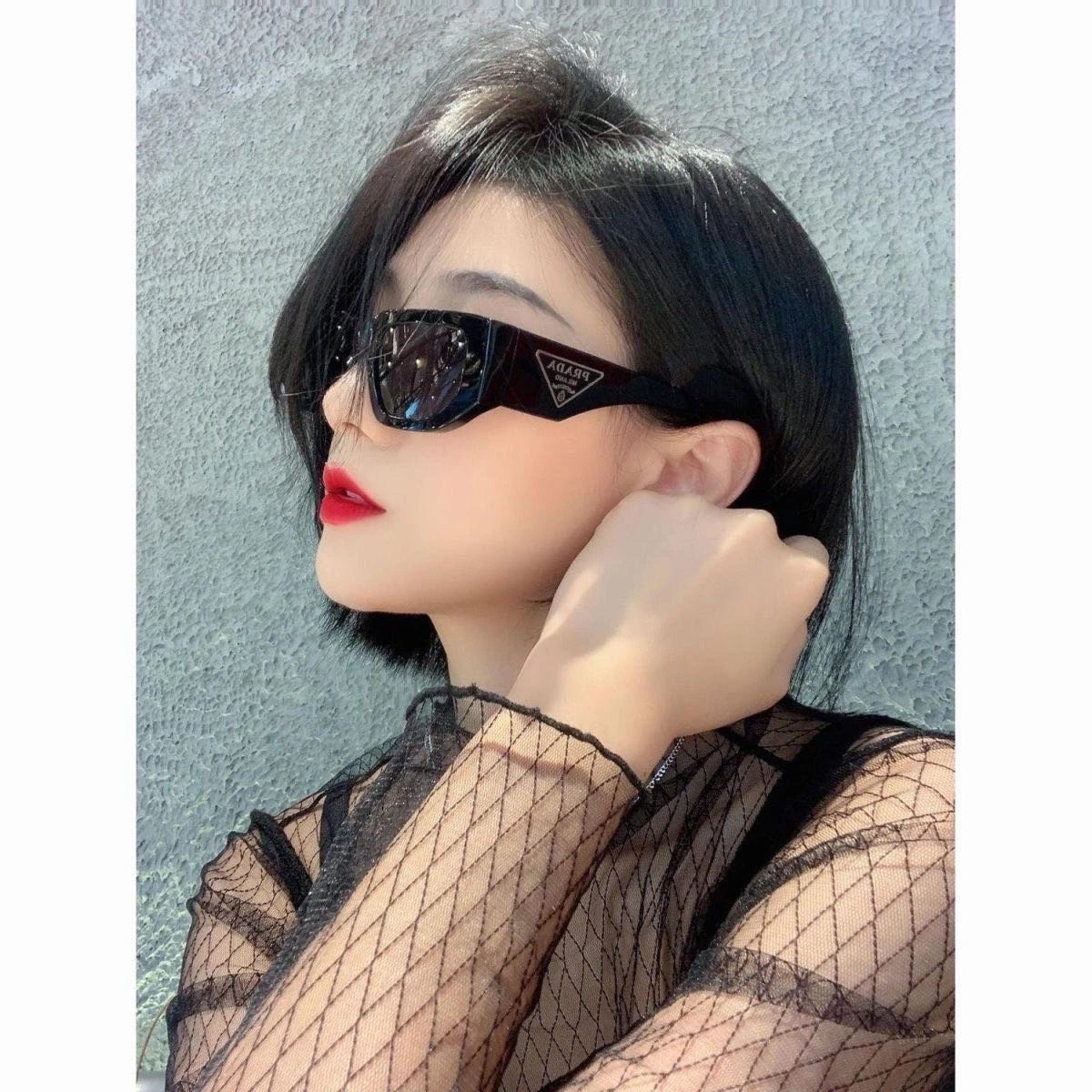 P Retro fashion sunglasses strong light ultraviolet trend sunglasses