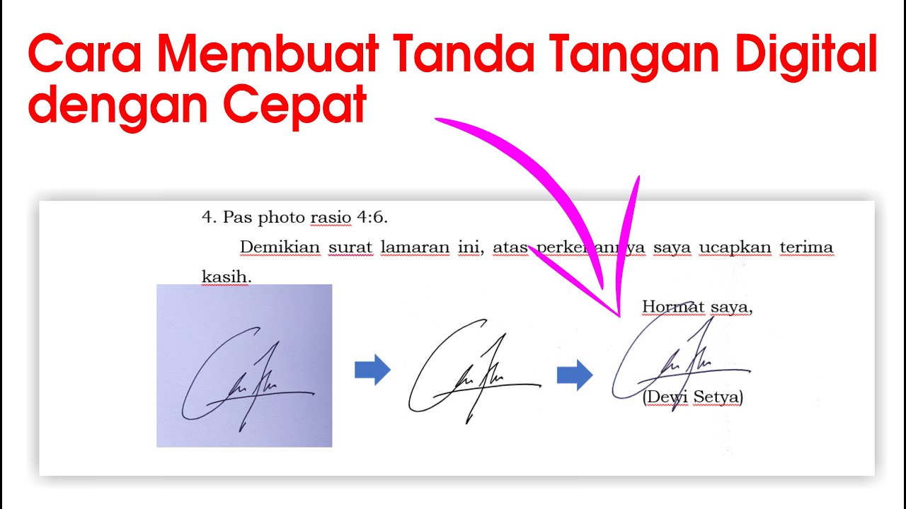 Panduan Komprehensif: Cara Membuat Tanda Tangan Digital yang Sah dan Aman Panduan Komprehensif: Cara Membuat Tanda Tangan Digital yang Sah dan Aman