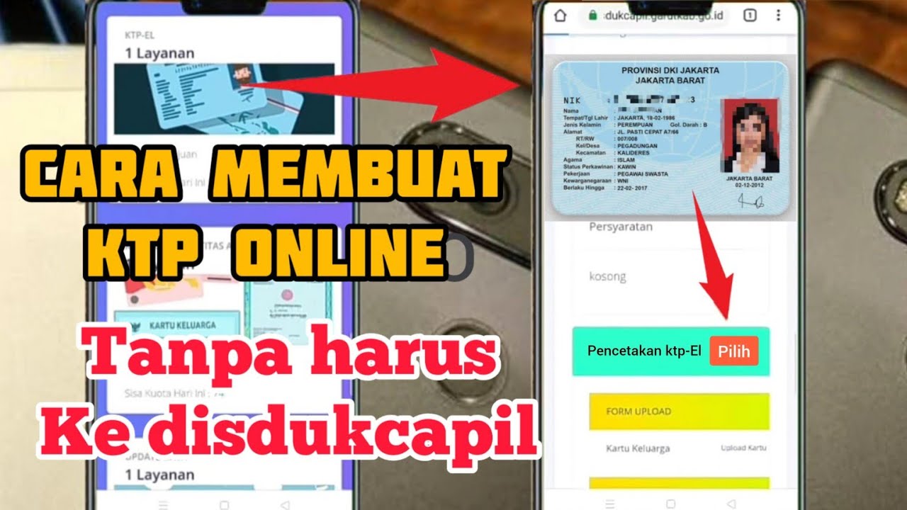 Cara membuat ktp online 2020 Cara membuat ktp online 2020