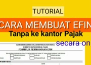 EFIN Online: Panduan Lengkap Mendapatkan Nomor Identifikasi Pajak Elektronik Anda dari Rumah EFIN Online: Panduan Lengkap Mendapatkan Nomor Identifikasi Pajak Elektronik Anda dari Rumah