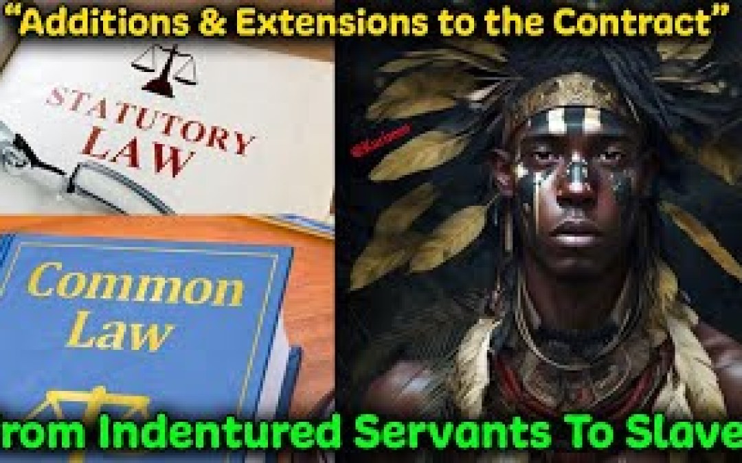 The Development Of Slavery From Indentured Servitude / Indian Servants to Slaves / John Punch Case The Development Of Slavery From Indentured Servitude / Indian Servants to Slaves / John Punch Case