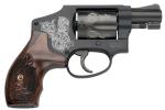 Smith and Wesson, 442 Engraved, 38 Special, 5 Smith and Wesson, 442 Engraved, 38 Special, 5