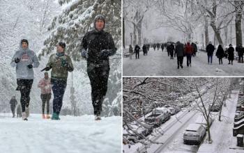 Snowstorm Set to Hit NYC Area, Bringing 5–8 Inches of Snow Snowstorm Set to Hit NYC Area, Bringing 5–8 Inches of Snow