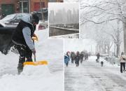 Snow Begins to Accumulate in Brooklyn as New York Declares State of Emergency Snow Begins to Accumulate in Brooklyn as New York Declares State of Emergency