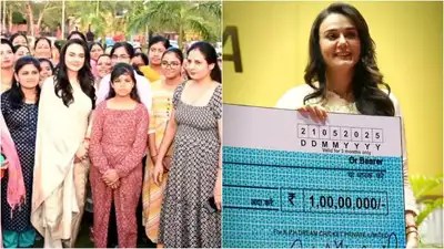 Preity Zintaは、Sindurの作戦の後、陸軍社会保障協会の1つのクラウンルピアを寄付し、Vir Narisの勇気を歓迎します。ヒンディー語映画ニュース – タイムズオブインド Preity Zintaは、Sindurの作戦の後、陸軍社会保障協会の1つのクラウンルピアを寄付し、Vir Narisの勇気を歓迎します。ヒンディー語映画ニュース – タイムズオブインド