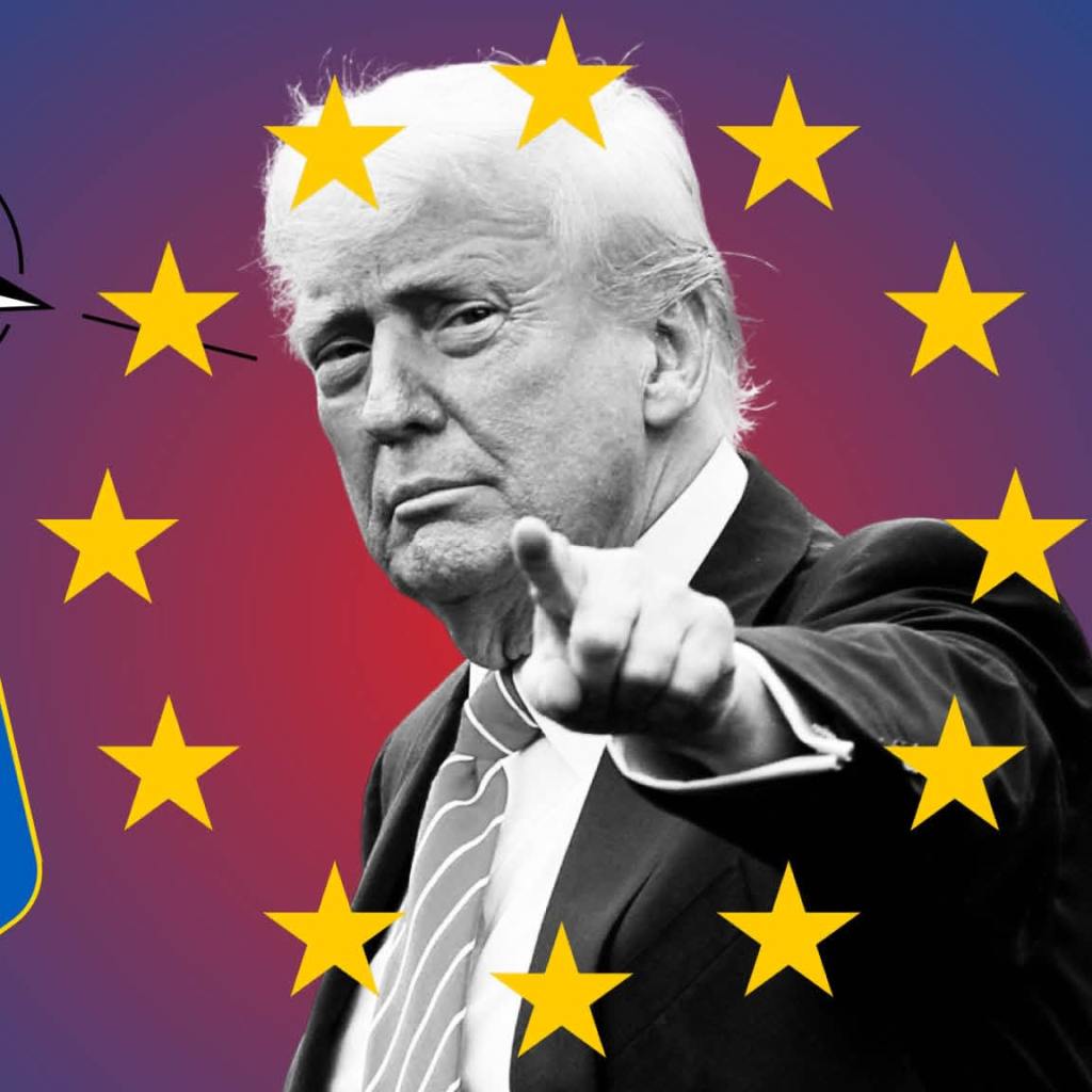Europe confronts Trump’s triple threat on Ukraine, Nato and trade Europe confronts Trump’s triple threat on Ukraine, Nato and trade