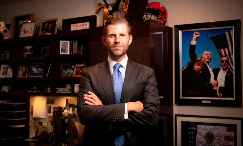 Eric Trump opens door to political dynasty Eric Trump opens door to political dynasty