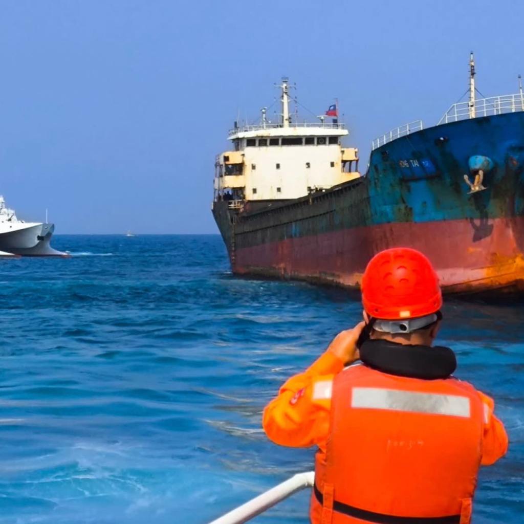 Taiwan catches Chinese-owned ship in act of cutting subsea cable Taiwan catches Chinese-owned ship in act of cutting subsea cable