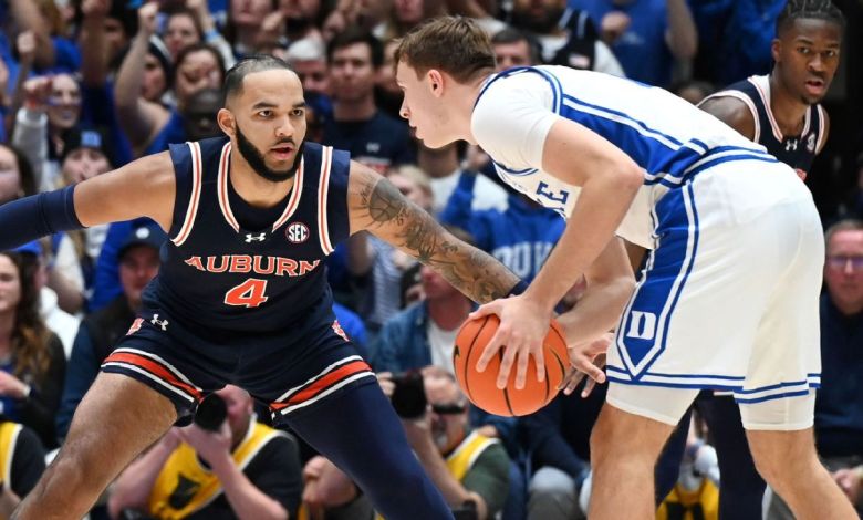 Auburn, Duke, Houston, Florida top men’s NCAA tournament field Auburn, Duke, Houston, Florida top men’s NCAA tournament field