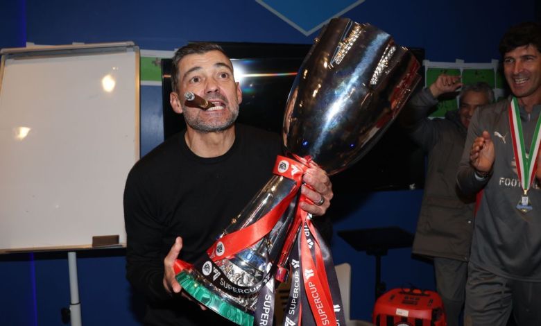 Sérgio Conceição caps 1st week at AC Milan with Super Cup title Sérgio Conceição caps 1st week at AC Milan with Super Cup title