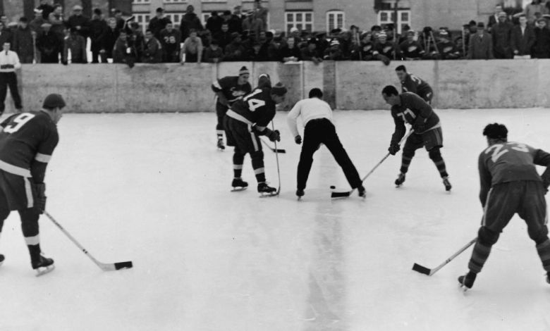 The Red Wings’ first outdoor game was at a prison The Red Wings’ first outdoor game was at a prison