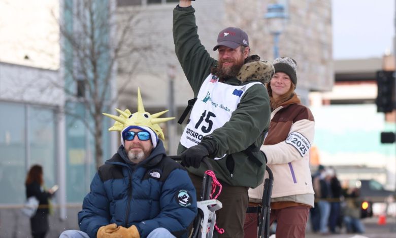 Former reality TV star Jessie Holmes wins longest-ever Iditarod Former reality TV star Jessie Holmes wins longest-ever Iditarod