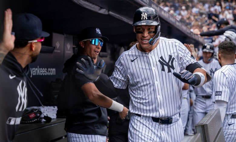 Yankees hit nine home runs — and Judge’s chase for 63 begins Yankees hit nine home runs — and Judge’s chase for 63 begins