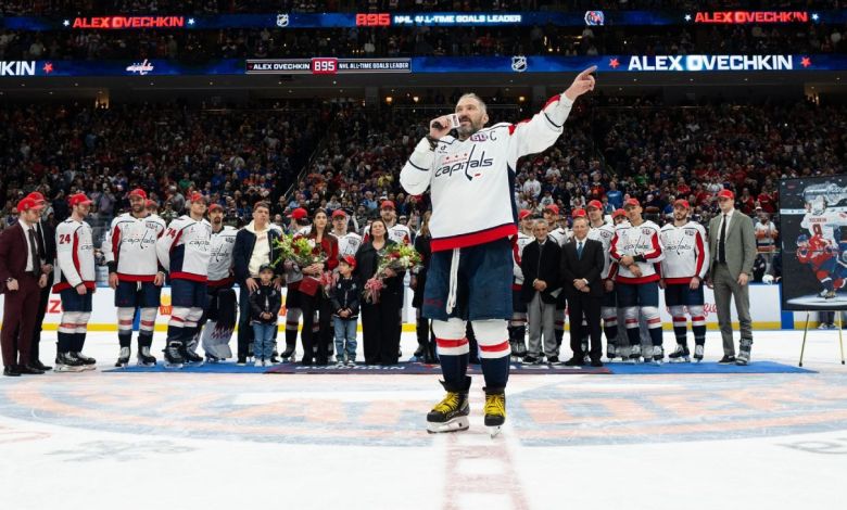 Alex Ovechkin’s journey to breaking NHL goal-scoring record Alex Ovechkin’s journey to breaking NHL goal-scoring record