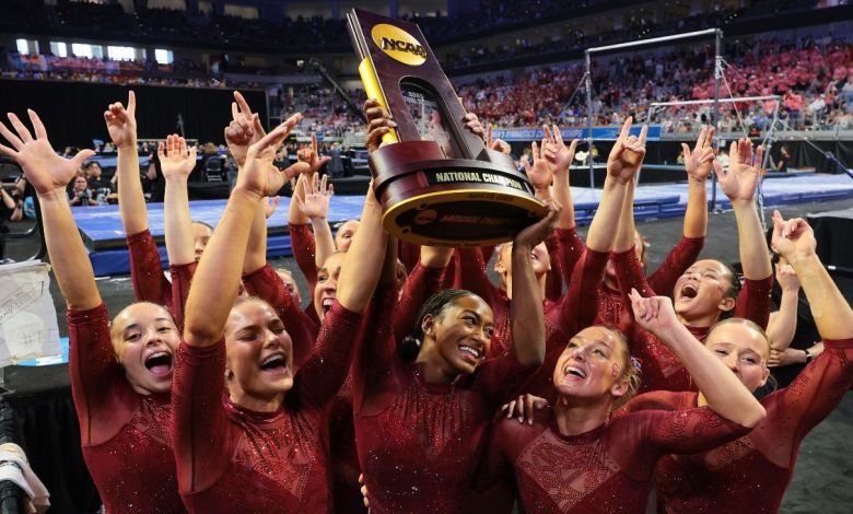 2025 NCAA gymnastics championships: Oklahoma wins the title 2025 NCAA gymnastics championships: Oklahoma wins the title