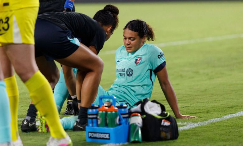 USA, Kansas City Current defender Alana Cook suffers torn ACL USA, Kansas City Current defender Alana Cook suffers torn ACL