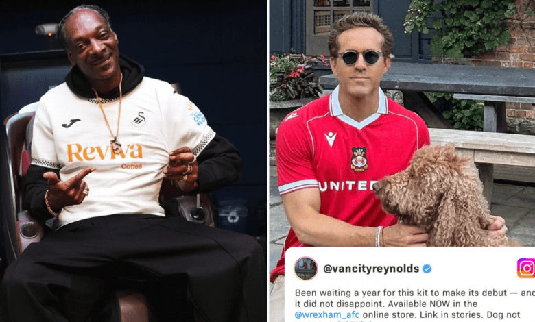Snoop Dogg helps Swansea take pop at Wrexham with kit launch Snoop Dogg helps Swansea take pop at Wrexham with kit launch