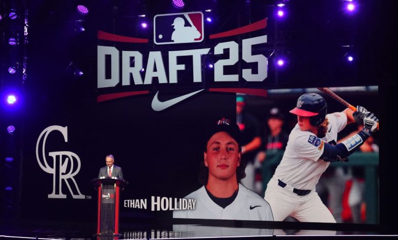 Rockies give Ethan Holliday high schooler-record M bonus Rockies give Ethan Holliday high schooler-record M bonus