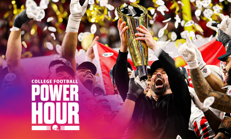 CFP national championship reaction: Ohio State WINS 12-team playoff title in dramatic fashion | College Football Power Hour CFP national championship reaction: Ohio State WINS 12-team playoff title in dramatic fashion | College Football Power Hour