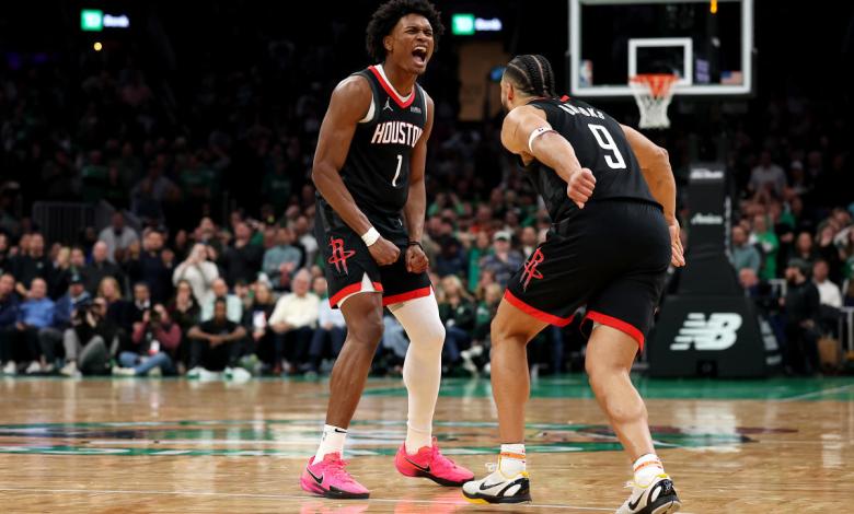Rockets sink Celtics in Boston with buzzer-beater, career-high from red-hot Amen Thompson: ‘I feel like Kobe’ Rockets sink Celtics in Boston with buzzer-beater, career-high from red-hot Amen Thompson: ‘I feel like Kobe’