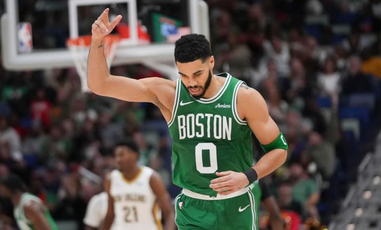 Jayson Tatum hits vintage game-winner as Celtics avoid upset by shorthanded Pelicans Jayson Tatum hits vintage game-winner as Celtics avoid upset by shorthanded Pelicans