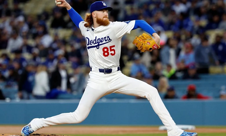 After cheating death, Dodgers pitcher Dustin May makes his way back to the mound a changed man After cheating death, Dodgers pitcher Dustin May makes his way back to the mound a changed man