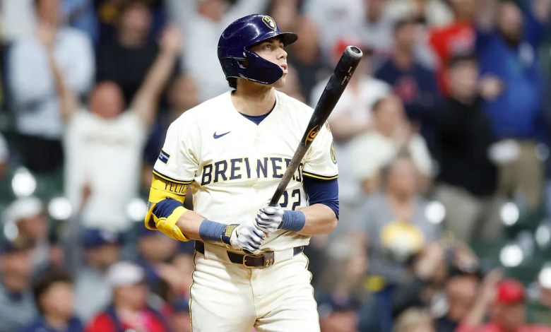 Christian Yelich sinks Red Sox with walk-off grand slam, the first of his career Christian Yelich sinks Red Sox with walk-off grand slam, the first of his career