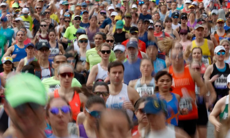 Boston Marathon and city insist all are welcome. But some runners say politics will keep them home Boston Marathon and city insist all are welcome. But some runners say politics will keep them home