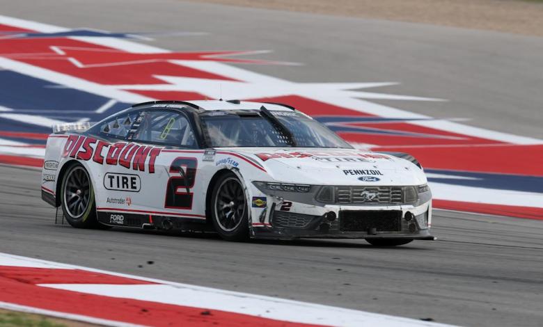 NASCAR docks Austin Cindric 50 points for crashing Ty Dillon at COTA NASCAR docks Austin Cindric 50 points for crashing Ty Dillon at COTA