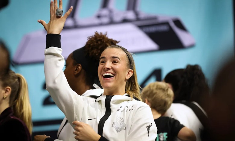WNBA champion Liberty receive rings, raise banner before defeating Aces 92-78 to open season WNBA champion Liberty receive rings, raise banner before defeating Aces 92-78 to open season