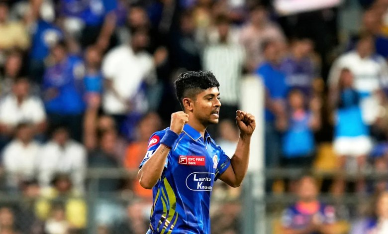 Debutant pacer Kumar helps Mumbai humble Kolkata by 8 wickets for first IPL win Debutant pacer Kumar helps Mumbai humble Kolkata by 8 wickets for first IPL win