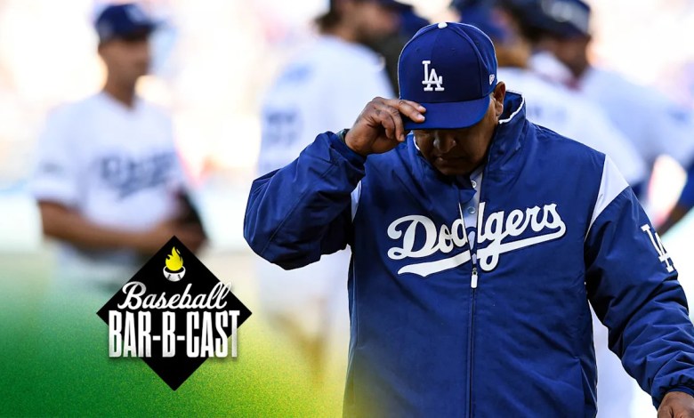 Dodgers overtaken as NL leaders, plus mailbag questions, baseball crying & more | Baseball Bar-B-Cast Dodgers overtaken as NL leaders, plus mailbag questions, baseball crying & more | Baseball Bar-B-Cast