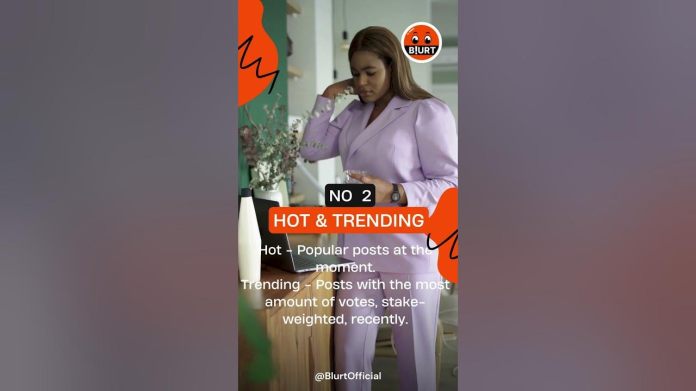 FAQs: What do the Home, New, Hot, Trending, and Promoted links show?#Blurt #blockchain #crypto FAQs: What do the Home, New, Hot, Trending, and Promoted links show?#Blurt #blockchain #crypto