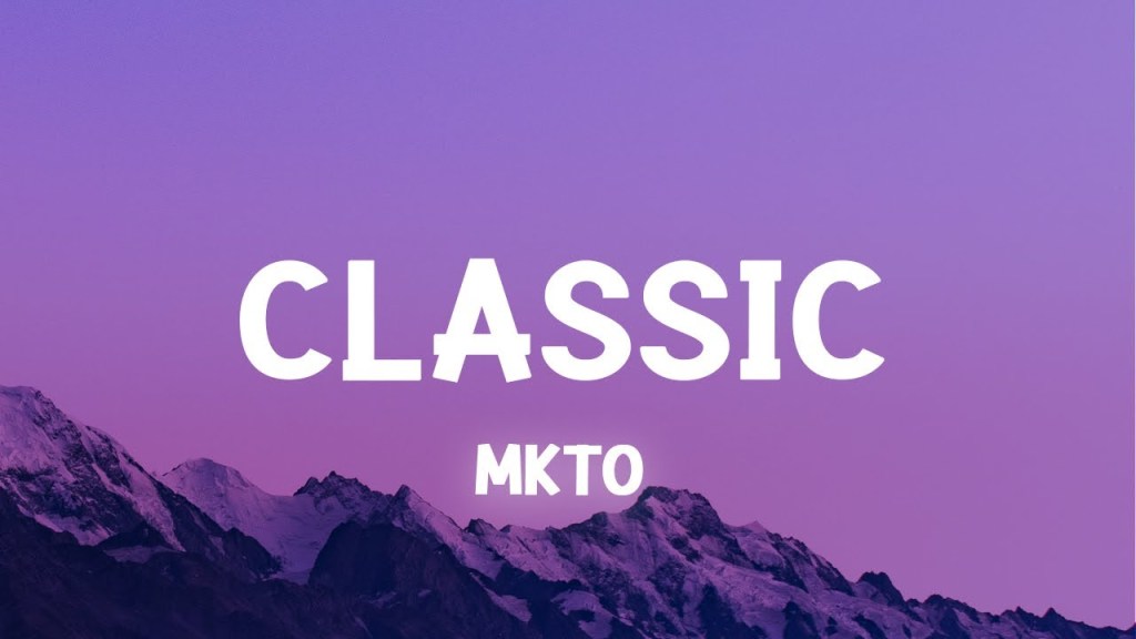 Mkto – klasik (lirik) Mkto – klasik (lirik)